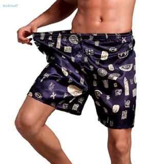Bộ Đồ Ngủ Vải Lụa Satin Thoáng Mát Cho Nam