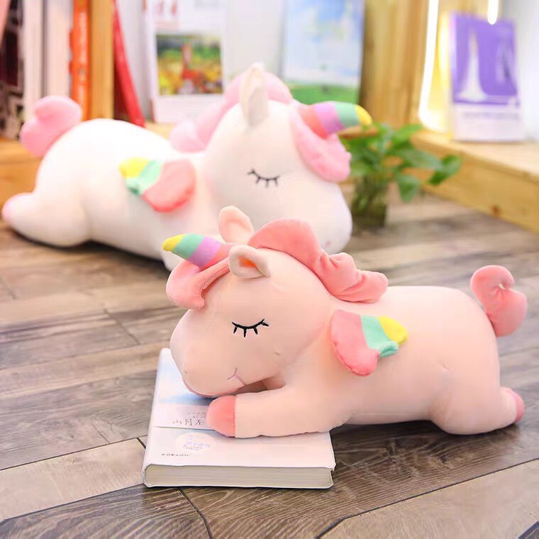 [ FREESHIP_50K] Ngựa pony nhồi bông ngựa unicorn size to nhất ảnh thật