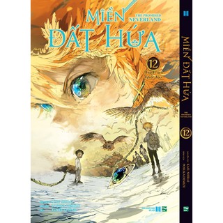 Truyện tranh Miền đất hứa tập 12 - The Promised Neverland - Bìa đen & Bìa trắng