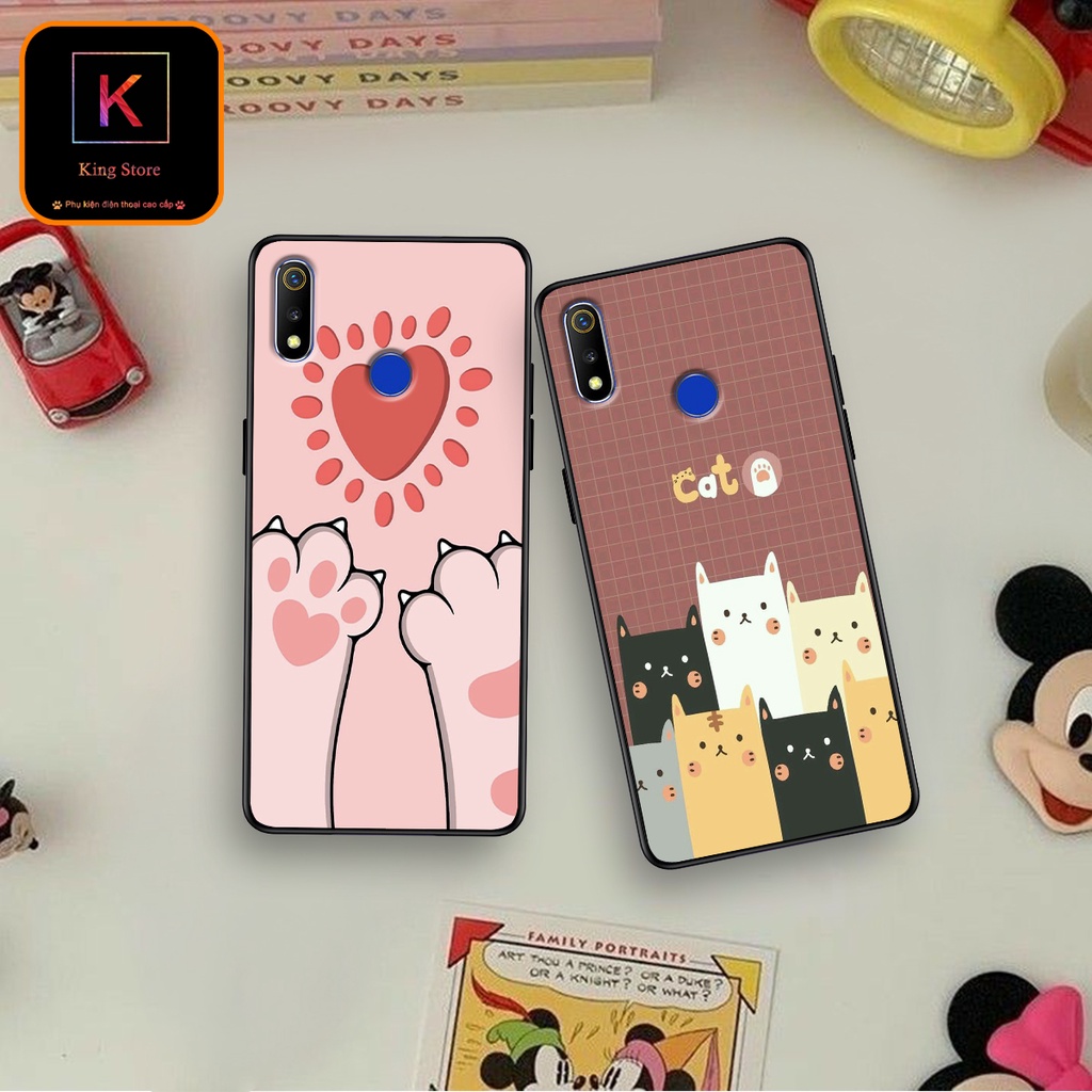 Ốp lưng Oppo Realme 3 - Realme 3 Pro - Realme 2 - Ốp in hình LoveCat - Chất liệu TPU siêu bền