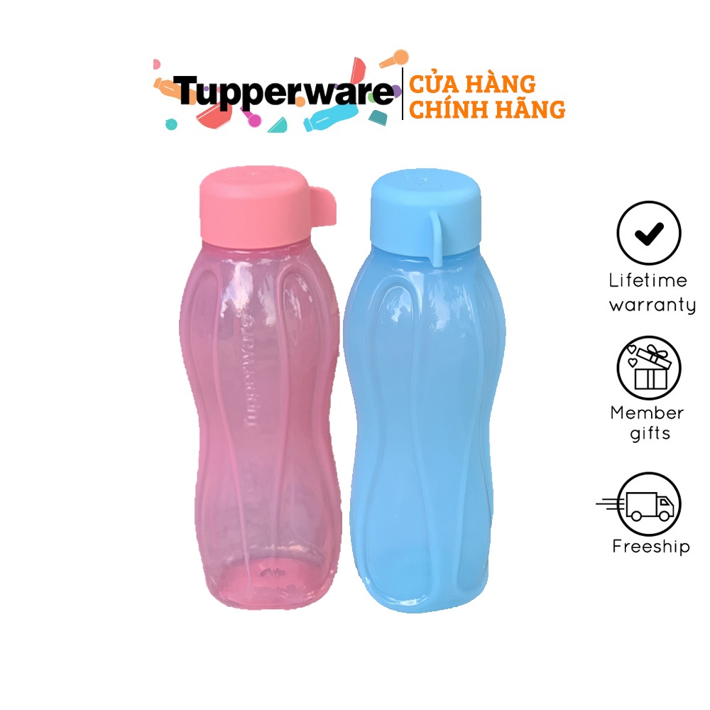 Bình đựng nước Eco Bottle Gen l 310ml Tupperware nhựa nguyên sinh an toàn kín khí kín nước