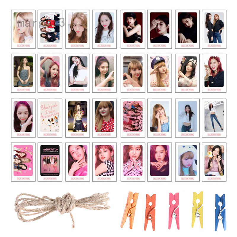 POLAROID Bộ 32 Thẻ Hình Nhóm Nhạc Blackpink