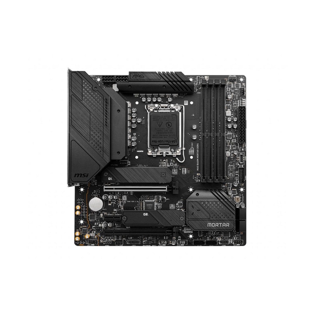 Combo CPU Intel Core i5 12400F + Mainboard MSI MAG B660M Mortar DDR4