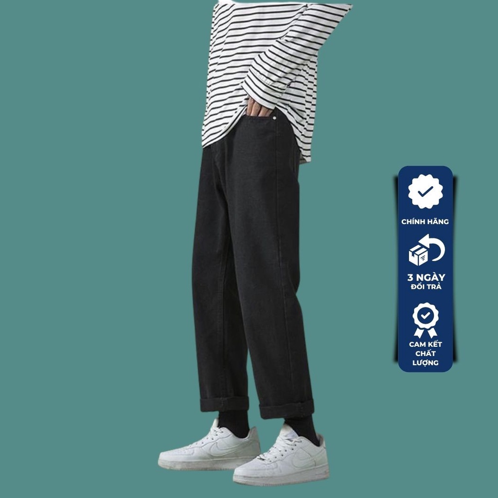 Quần jean baggy nam nữ kiểu dáng ống rộng, quần bò nam nữ ống rộng Top xu hướng 2022