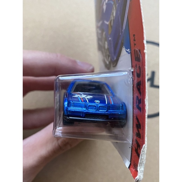 Xe mô hình Hot Wheels BMW E36 M3 Race, màu xanh hiếm hotwheels Basic