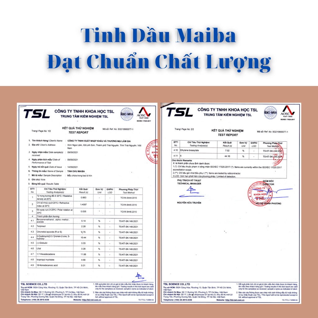 Tinh dầu thơm phòng thiên nhiên MAIBA xông phòng giúp khử mùi và thư giãn giảm căng thẳng - 5ml