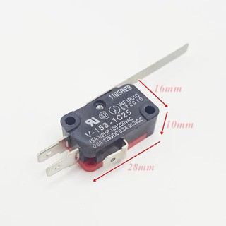 Công tắc hành trình v-153-1c25 - 28x16x10mm