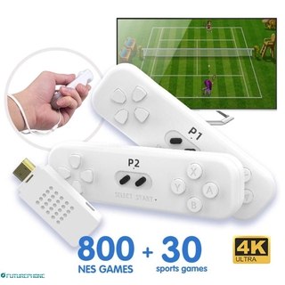 Bộ Máy Chơi Game 800 GAME NES 4K ĐIều Khiển Bằng Thao Tác Tay Không Dây Chất Lượng Cao 2.4g