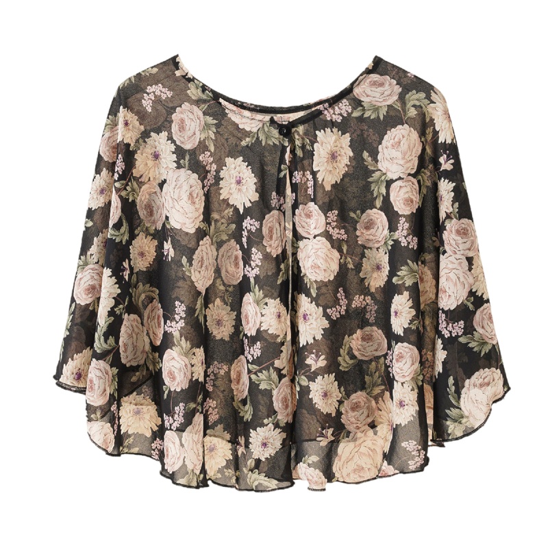 Khăn Choàng Và Mũ Chiffon Mềm Mại Thời Trang Mùa Hè