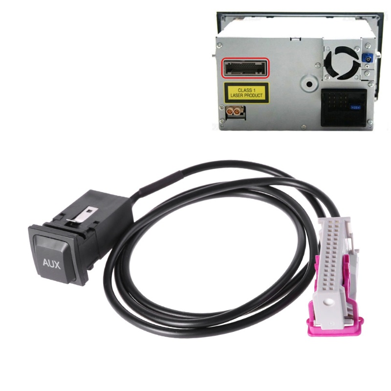 Cáp Chuyển Đổi Âm Thanh AUX-in RNS-E 32Pin Chuyên Dụng Cho Xe Hơi