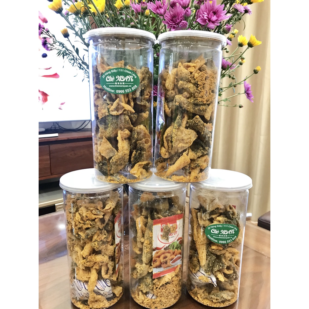 Da Cá Trứng Muối 250g, Loại 1, thơm ngon, ăn vặt Hà Nội