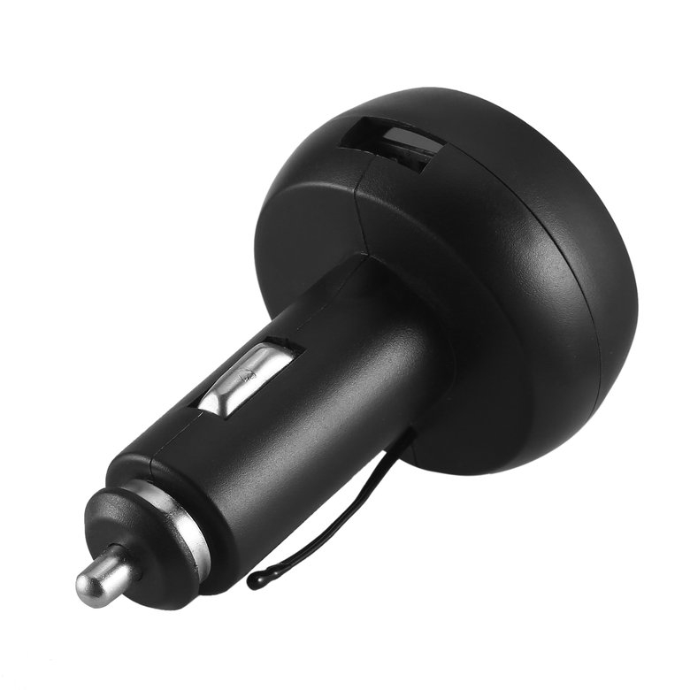 Nhiệt kế và volt kế sạc USB kỹ thuật số 3 trong 1 có đèn LED cho xe hơi