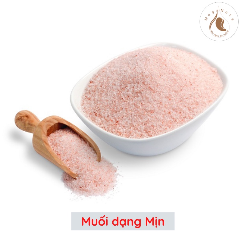 Muối hồng Himalaya nhập khẩu Pakistan 500g - Nhiều khoáng chất và i-ốt hơn muối ăn thông thường