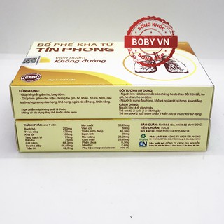 Bổ phế kha tử Tín Phong (Hộp 2 vỉ x 10 viên)