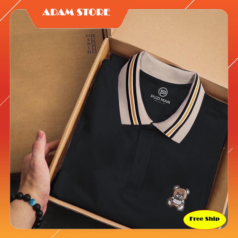 [MÃ ADAM68 GIẢM đ10K ĐƠN đ200K] - Áo thun Polo nam, áo Polo nam có cổ, Chất Cotton dày dặn, co giãn - ADAM STORE