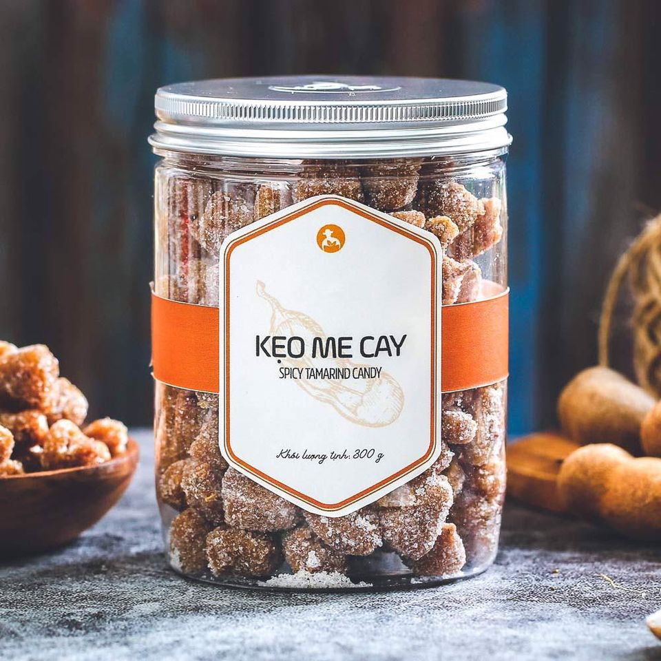 Kẹo me cay L'angfarm hũ nắp nhôm 300g CAY NGON NGỌT VỪA