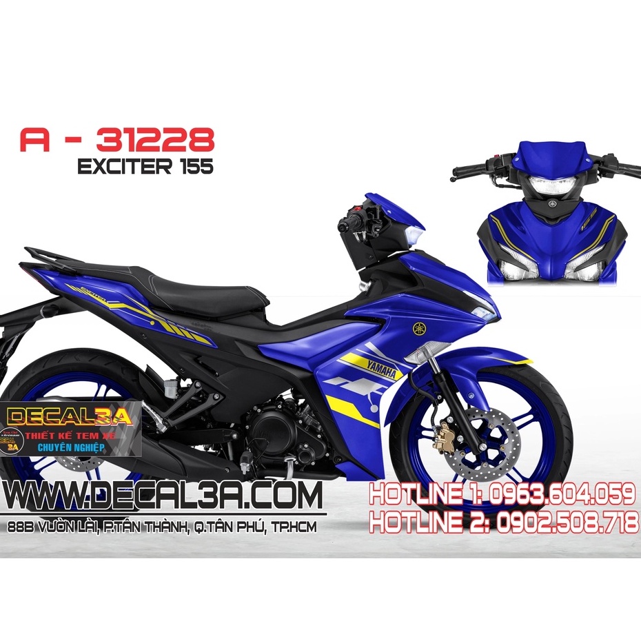 Tem trùm Exciter 155 Chỉ