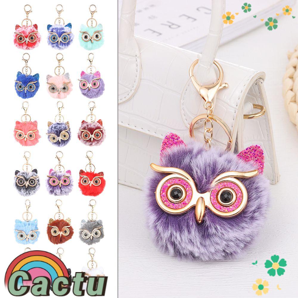 Móc Khóa Hình Cú Mắt To Dễ Thương