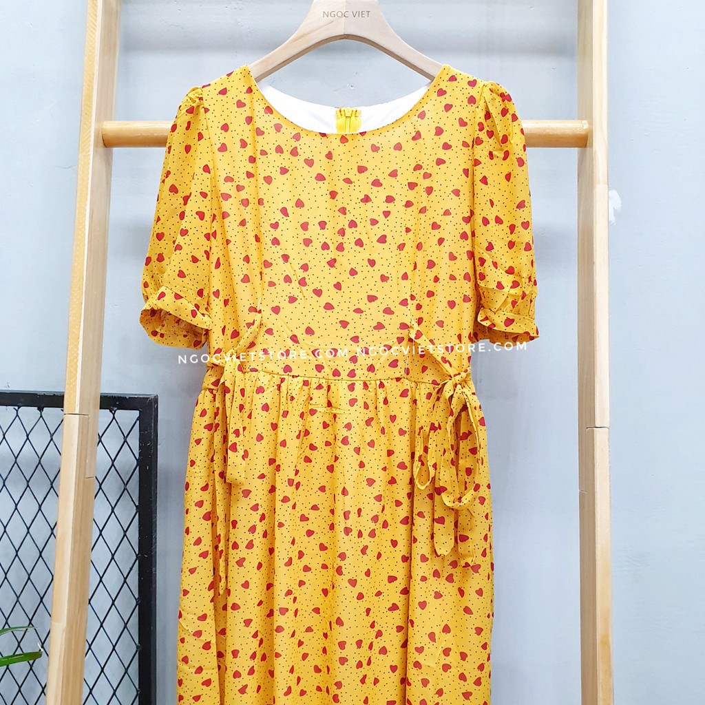 Đầm Babydoll Cột Nơ Hông SP028391 - SP028394 (hình thật) | BigBuy360 - bigbuy360.vn