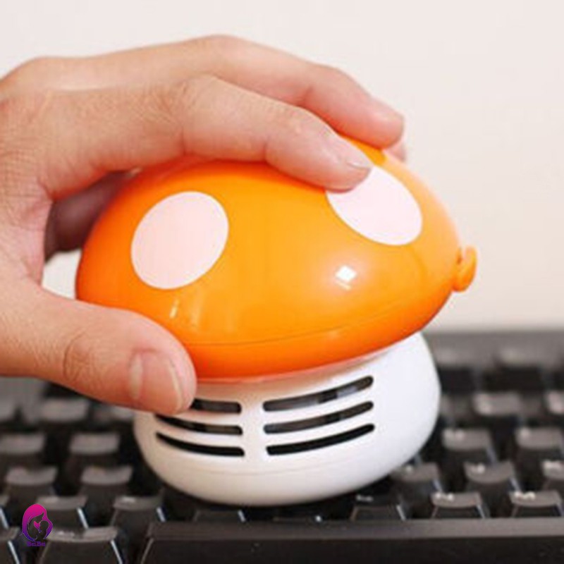 Máy Hút Bụi Mini Để Bàn Hình Nấm Dễ Thương