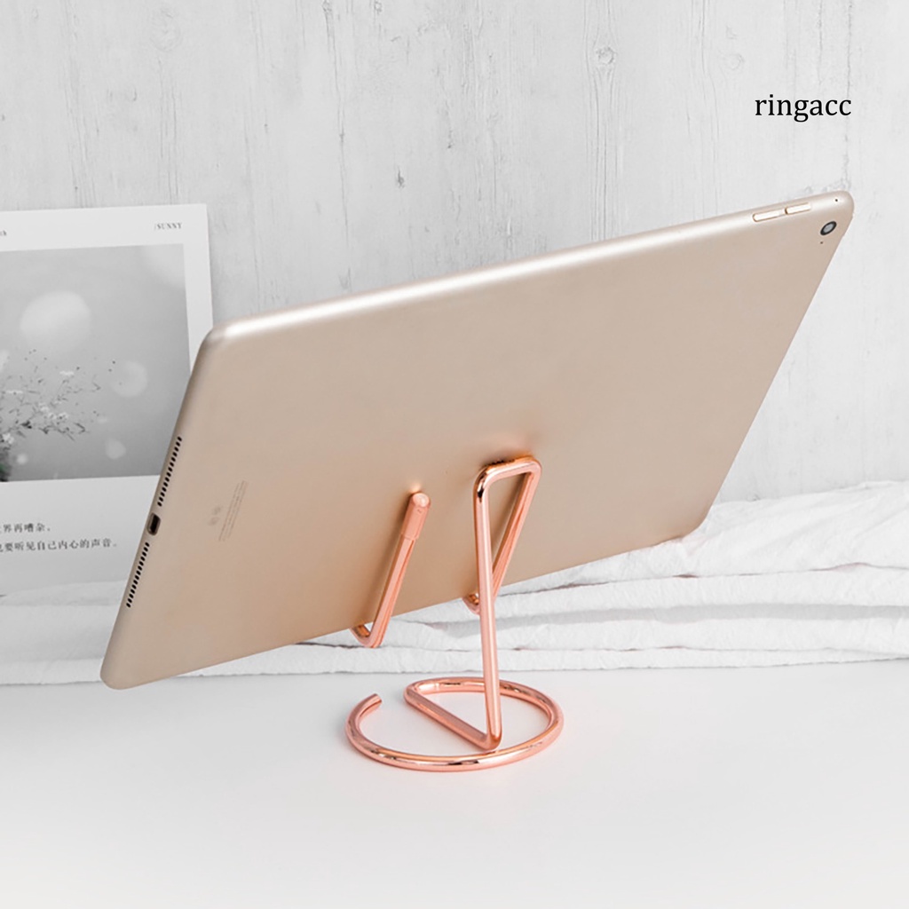 Giá Đỡ Điện Thoại/TV/Máy Tính Bảng Mạ Điện Chịu Được Sức Nặng Đa Năng Cho Người Lười Xem TV