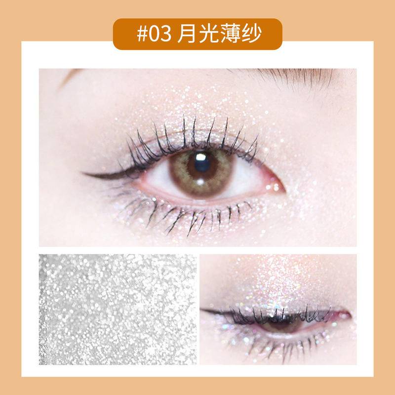 Phấn Mắt Ánh Nhũ Lấp Lánh Chống Nước Bền Màu Dài Lâu