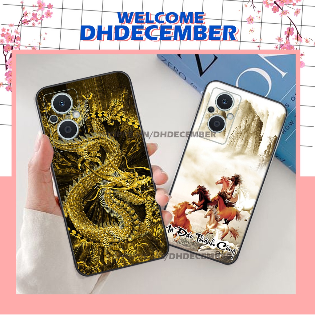 Ốp lưng Oppo RENO 7Z 5G in hình thư pháp tâm an vạn sự an ,mã đáo thành công SIÊU CHẤT