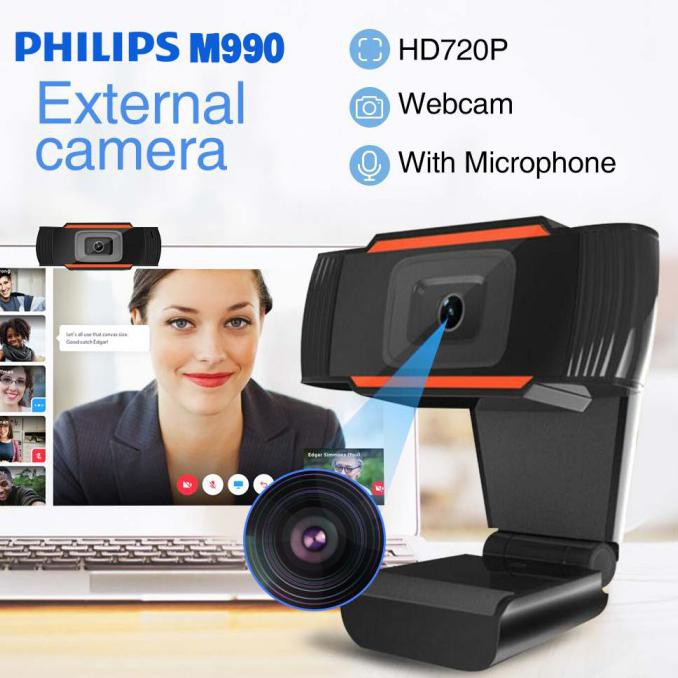 Webcam Usb M990 Kèm Micro Cho Laptop / Máy Tính | BigBuy360 - bigbuy360.vn