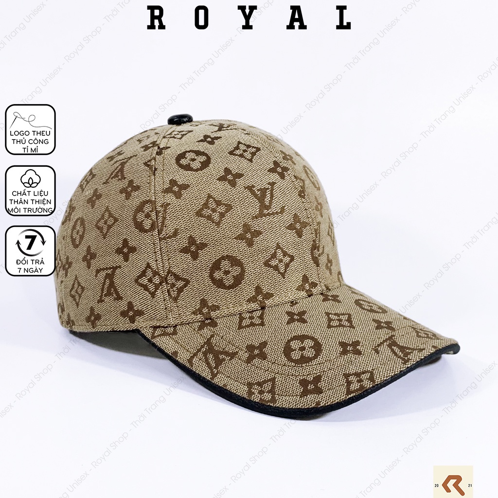 Mũ Lưỡi Trai lv 01 Nón Lưỡi Trai Nam Nữ Vải Kaki Cotton Hàn Nón Kết louis vuitton - Royal Shop