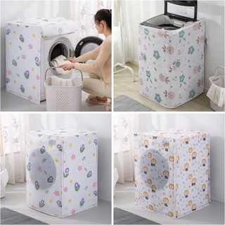 [3D Loại Mới] Bọc máy giặt hình thú, Vỏ Bọc Máy Giặt Cửa Ngang, Cửa Trên, Áo Trùm Máy Giặt Chống Thấm Nước Size Lớn