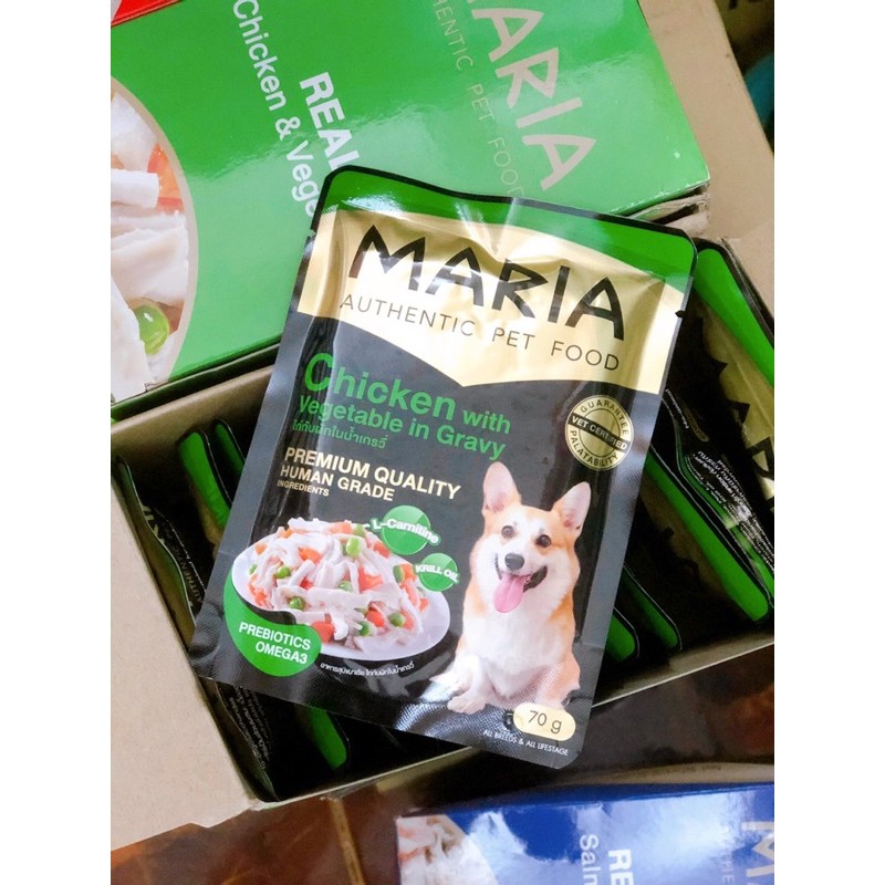 Pate dinh dưỡng dành cho cún mèo Maria thái Lan