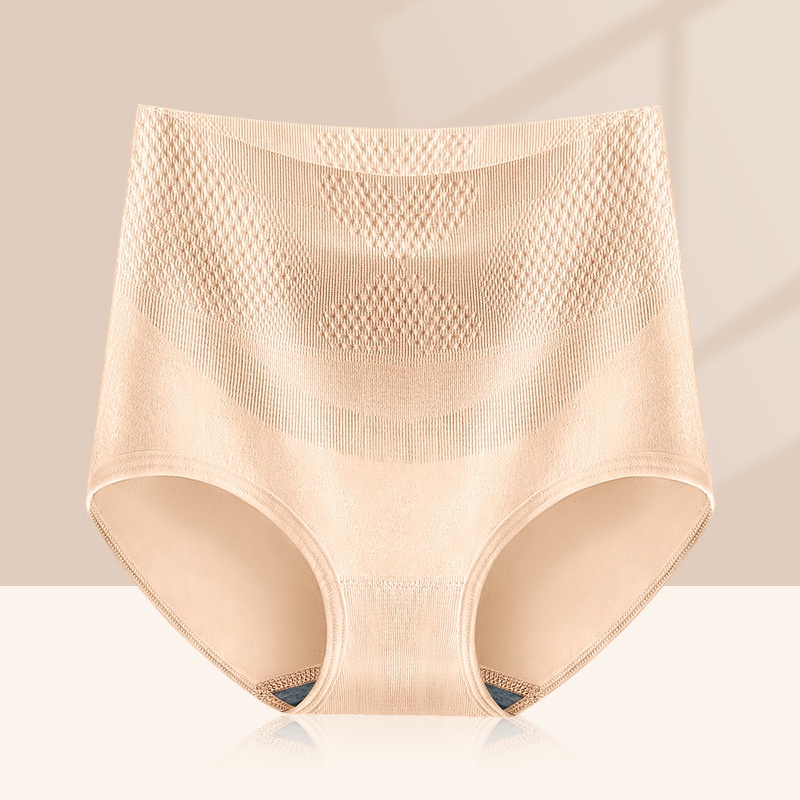 Quần lót cotton CUTEBYTE lưng cao thoáng khí thoải mái dễ thương thời trang cho nữ