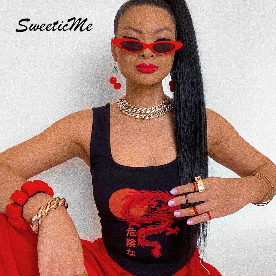 Áo Ba Lỗ Cổ Chữ V In Họa Tiết Gợi Cảm Cho Nữ 2021 | BigBuy360 - bigbuy360.vn