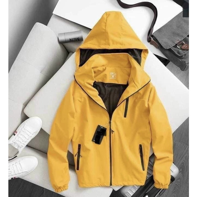 Áo gió nam nữ, áo khoác gió nam chất vải gió tráng bạc 2 lớp