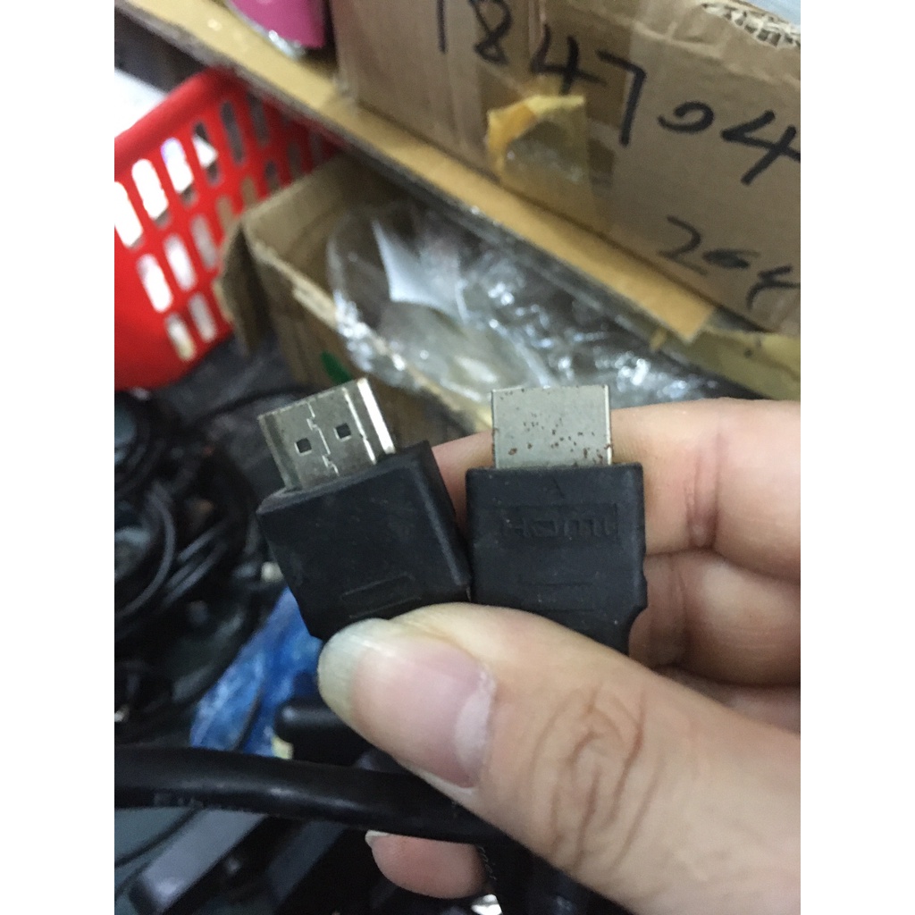 🌟 XỊN 🌟 Dây Cáp Hdmi Dai 1.5m Tròn Đen - Dây cáp kết nối cổng HDMI 2 đầu tốt chống nhiễu xịn chất luong cao