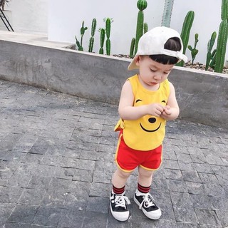 Bộ đồ sát nách cho bé trai và bé gái