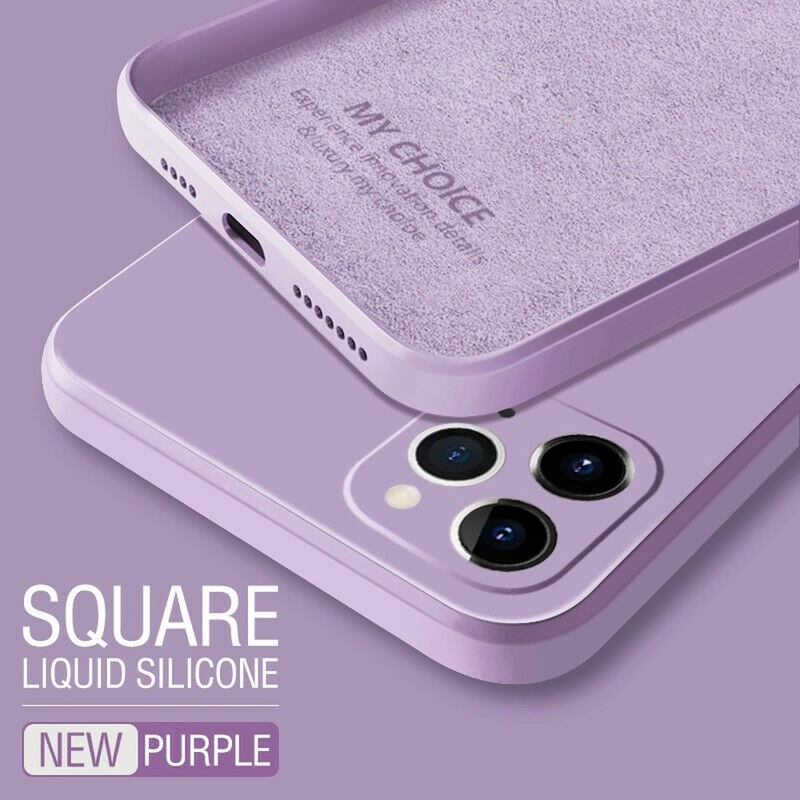 Ốp Điện Thoại Silicon Chống Sốc Cho iPhone 12 Pro Max 12ProMax 12Pro 12 Mini iPhone12 i12