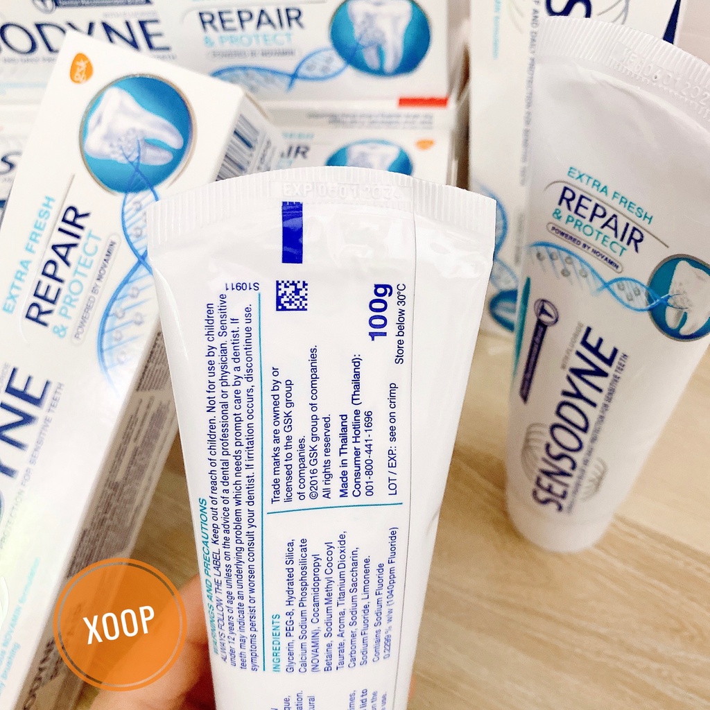 Sale !!! Kem Đánh Răng Sensodyne Repair &amp; Protect Extra Fresh 100g (SP001858 ) Shop Phúc Yến