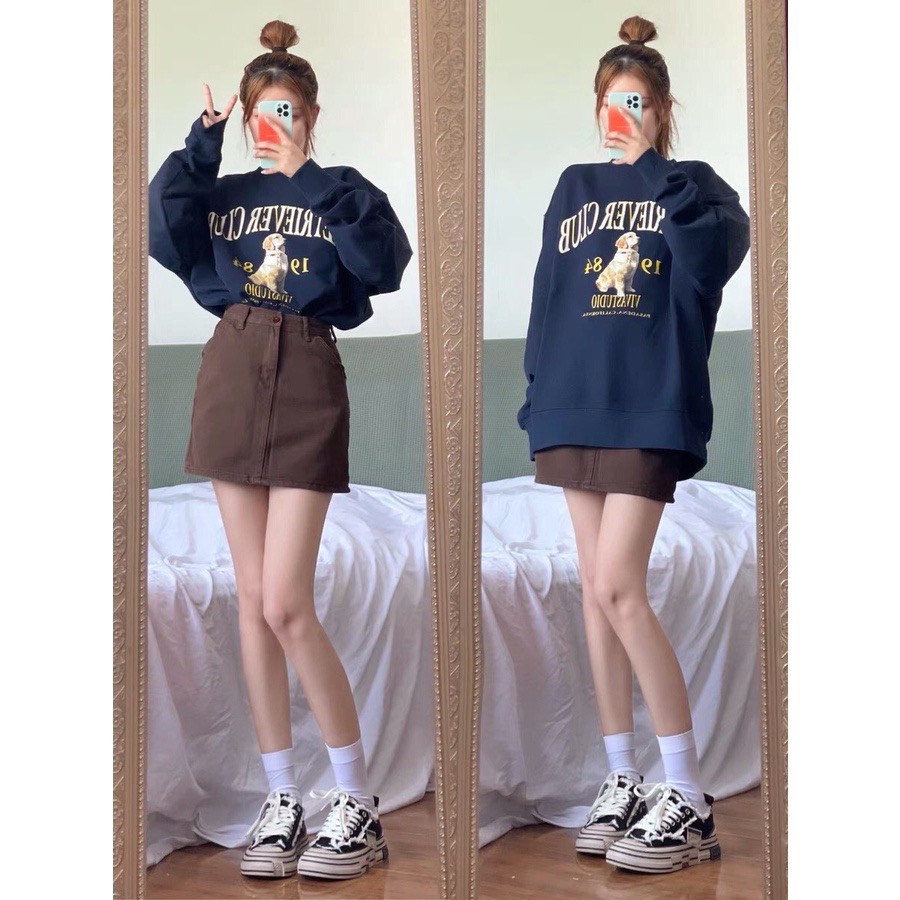 Áo sweater nữ ulzzang phong cách Hàn Quốc🌸Áo hoodie nỉ nam nữ dài tay form rộng unisex 1984🌸  Freeship🌸 Sale | WebRaoVat - webraovat.net.vn