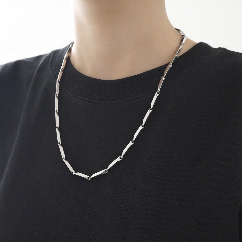 Dây chuyền nam cao cấp chất liệu titan nguyên chất sáng bóng, chống gỉ sét