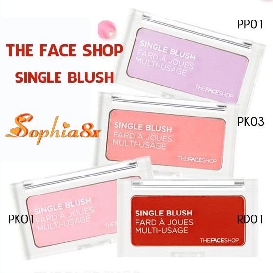 Phấn má hồng TFS Single Blush The Face Shop