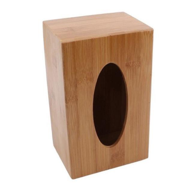 Hộp đựng giấy ăn gỗ tre tự nhiên sang trọng bền đẹp - HV Store 328