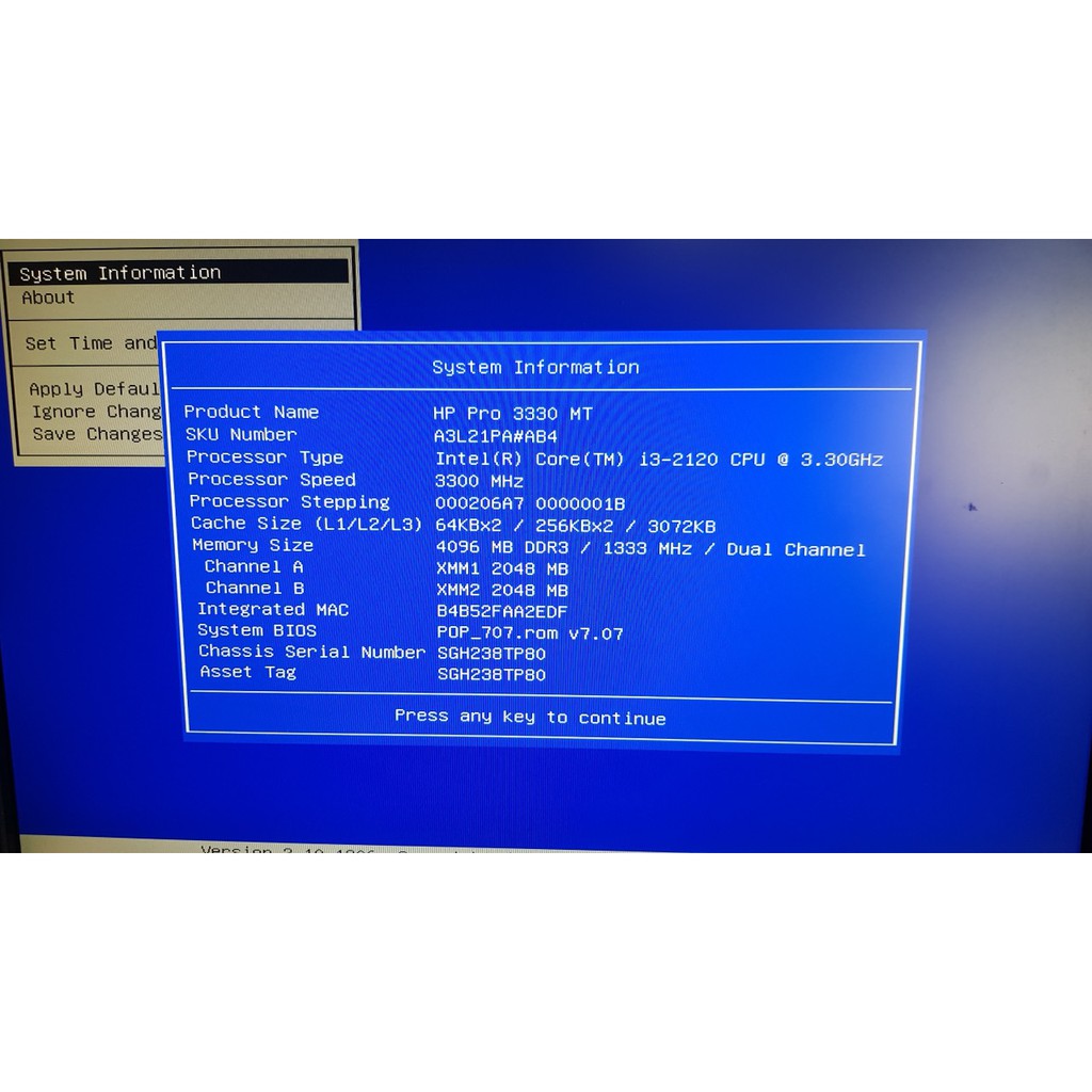 Máy bộ HP Pro 3330 MT | BigBuy360 - bigbuy360.vn