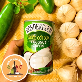 Nước cốt dừa wonferfarm 160gr -400gr