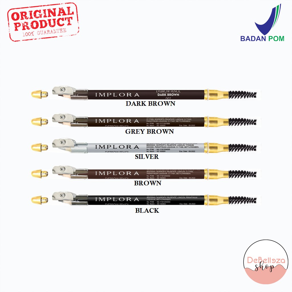 (hàng Mới Về) Bút Chì Kẻ Lông Mày Implora