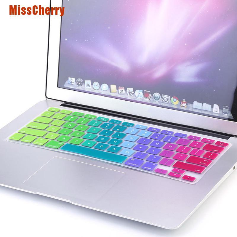 Ốp Lưng Silicone Kèm Bàn Phím Cho Imac Macbook Pro 13 &quot;15&quot;