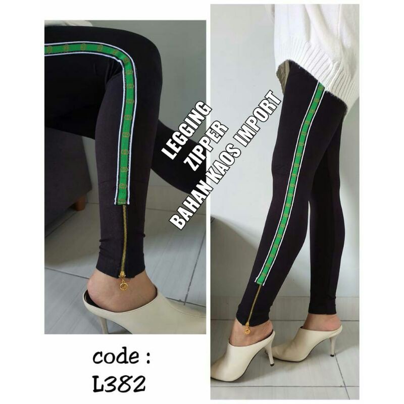 Quần LEGGING Dày Nhập Khẩu Có Dây Kéo Cho Nữ