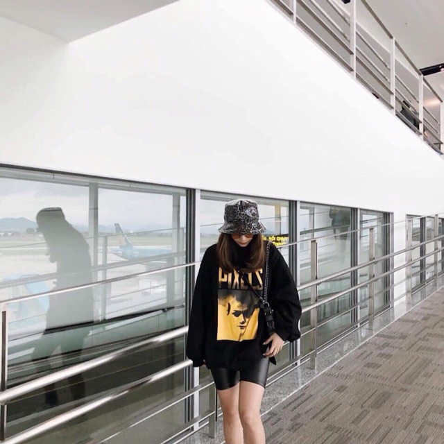 Nỉ váy áo dấu quần phong cách HQ xinh quá cơ ạ ! Hàng chuẩn xinh y ảnh , chất nỉ lót lông dày dặn lắm nhé