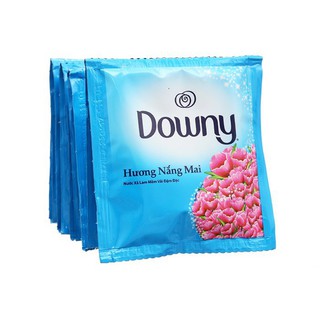 Nước xả vải Downy hương nắng mai dây 22mlx10 gói alohatchia