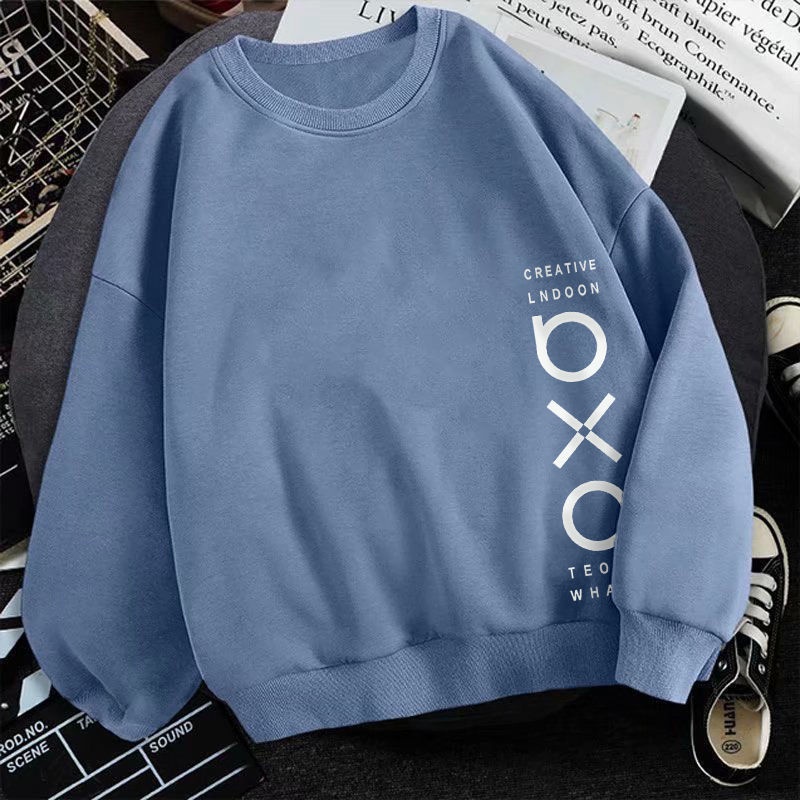 Áo nỉ nam dài tay có mũ thời trang hàn size m-4xl
